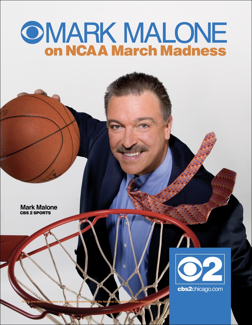CBS Mark Malone NCAA March Madness Promo Ad